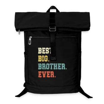 Grosser Bruder - Laptop-Rucksack  - Schwarz - Vorne