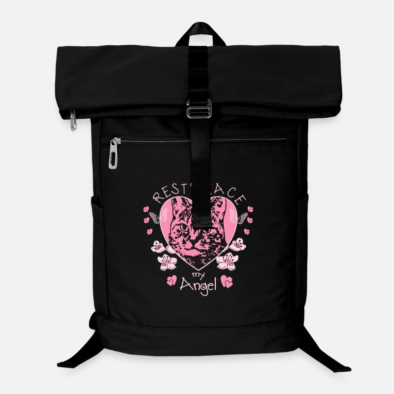 Katzen Engel Laptop-Rucksack 