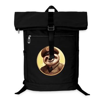 Police Sloth - Laptop Backpack - black - Front
