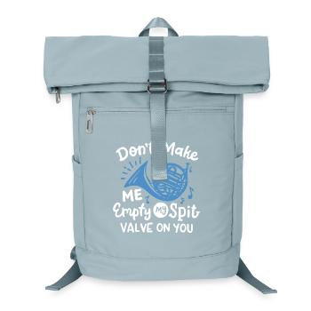 Waldhorn Hornist Waldhornspieler - Laptop-Rucksack  - Eisblau - Vorne