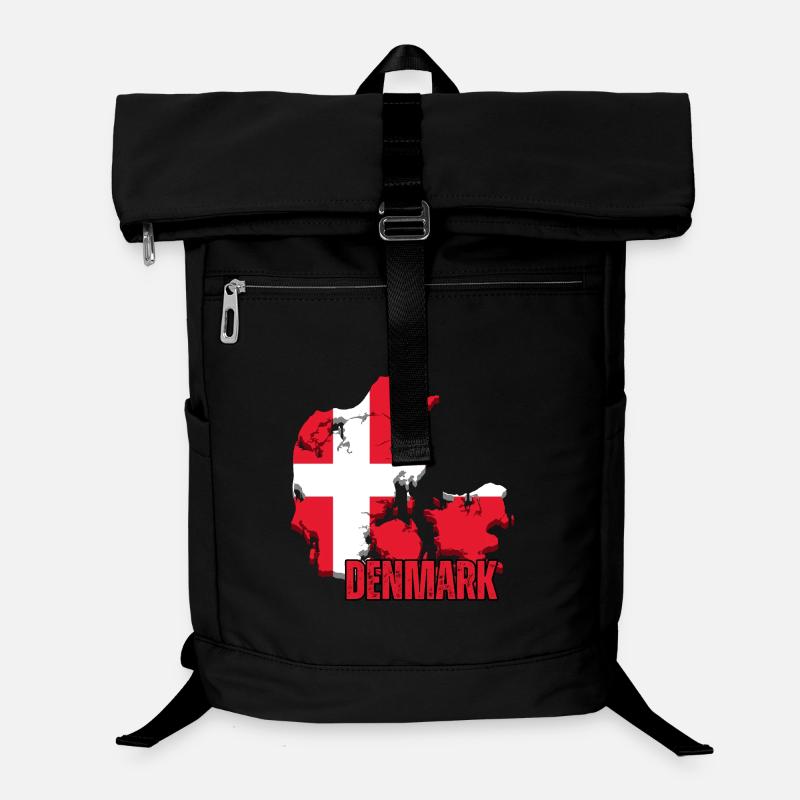 Fierté danoise, drapeau du Danemark Sac à dos ordinateur