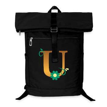 U - Laptop Backpack - black - Front