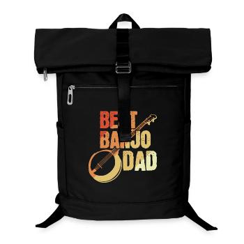 Banjo player father - Laptop Backpack - black - Front