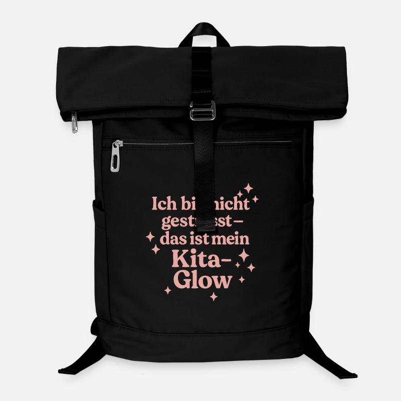 Ich bin nicht gestresst... (rosa) Laptop-Rucksack 