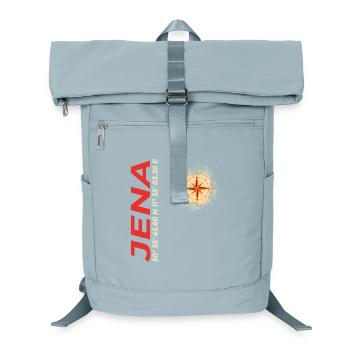 Jena - Laptop-Rucksack  - Eisblau - Vorne