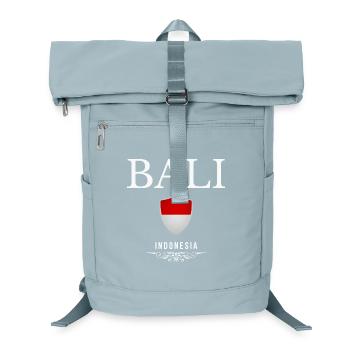 Bali Indonesia, minimalistisches, elegantes Design - Laptop-Rucksack  - Eisblau - Vorne