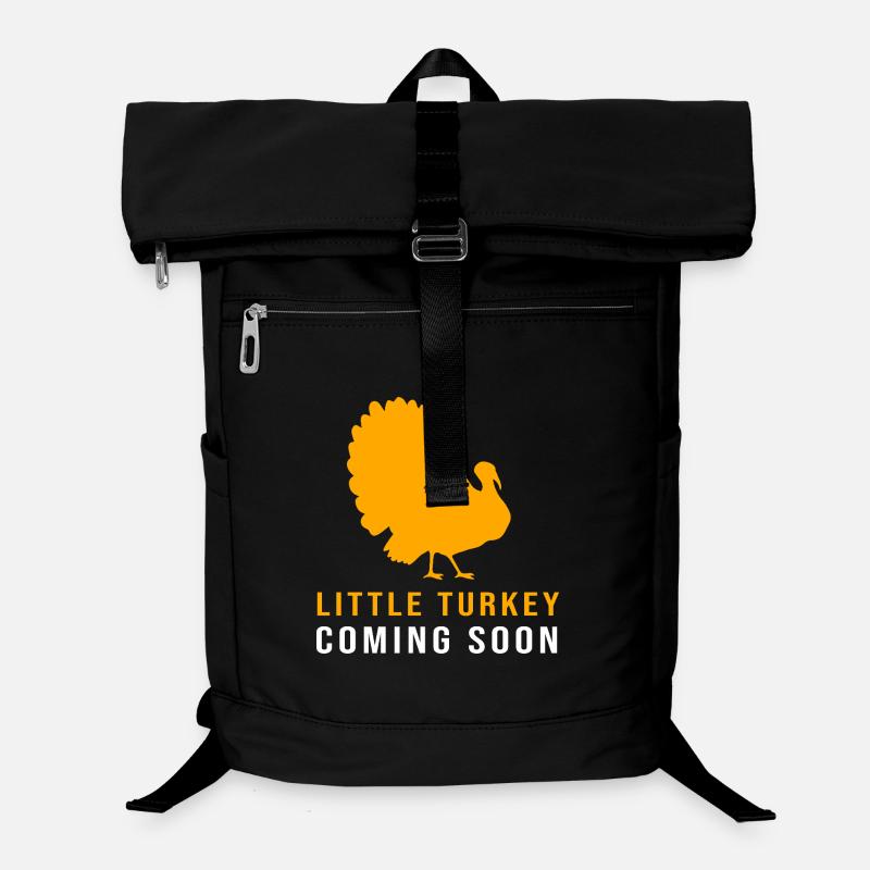 Thanksgiving Gender Reveal Werdende Mutter Laptop-Rucksack 