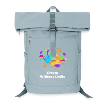 Kreatives Gehirnkunst Ohne Grenzen - Laptop-Rucksack  - Eisblau - Vorne