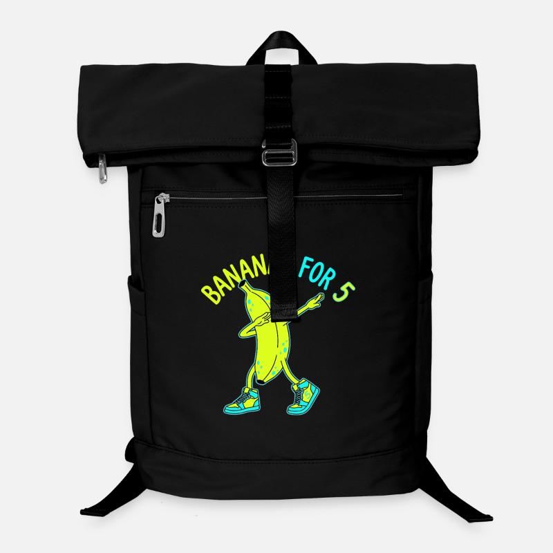 Bananas For 5 Dabbing Banane Laptop-Rucksack 