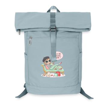 Je Suis Capricieuse Et Alors - Sac à dos ordinateur - bleu glacier - Devant
