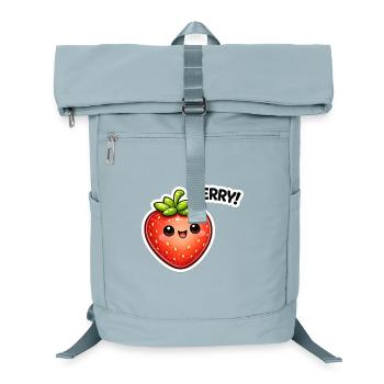 Autocollants Berry Style Kawaii - Sac à dos ordinateur - bleu glacier - Devant