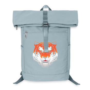 Prehistoric saber-toothed tiger - Laptop Backpack - ice blue - Front