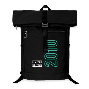 16 Geburtstag Geschenk 2010 Junge Endlich 16 - Laptop-Rucksack  - Schwarz - Vorne