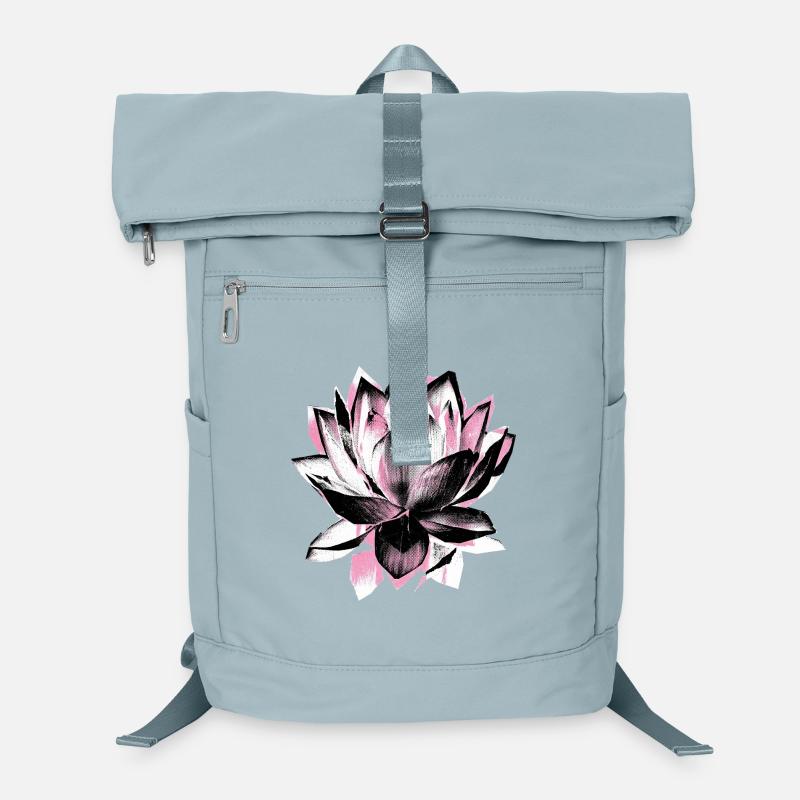 Lotus Flower Yoga Laptop Backpack