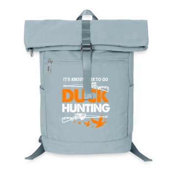 Entenjagd Ente Jagd Jäger - Laptop-Rucksack  - Eisblau - Vorne