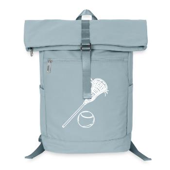 Lacrosse Sketch - Laptop Backpack - ice blue - Front