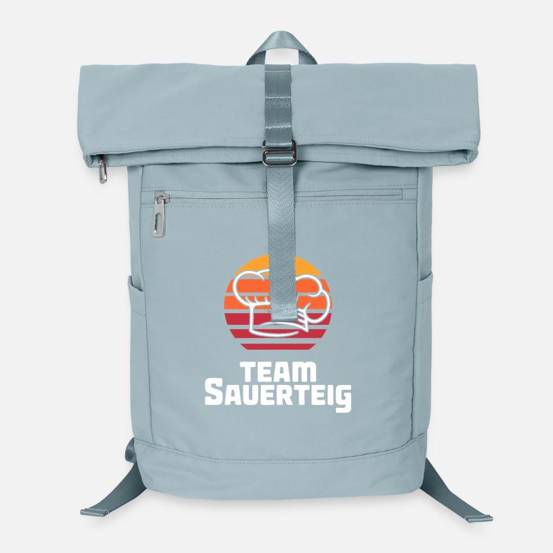 Team Sourdough Sun Logo Powerful Laptop Backpack