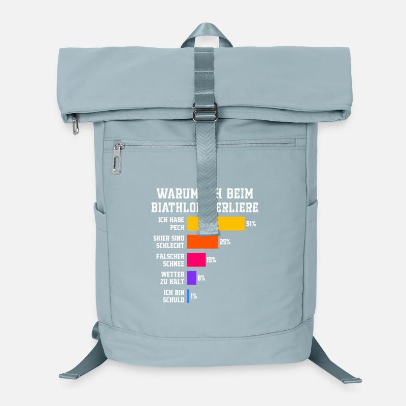 Biathlon Why I lose in biathlon Laptop Backpack
