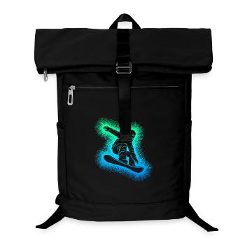 Snowboard Snowboarder Snowboarding - Sac à dos ordinateur - noir - Devant