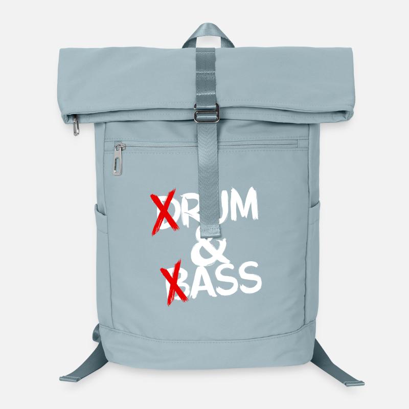 Drum & Bass Rum & Ass Drum Batteur drôle Sac à dos ordinateur
