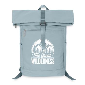 The Great Wilderness - Mountains & Trees - Laptop Backpack - ice blue - Front