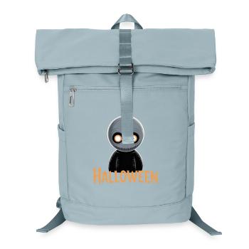 Petit squelette motif d’Halloween - Sac à dos ordinateur - bleu glacier - Devant