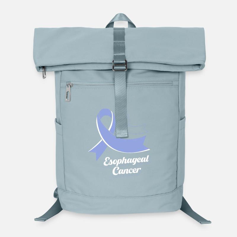 Krebs Speiseröhre Chemo Krebs-Überlebender Laptop-Rucksack 