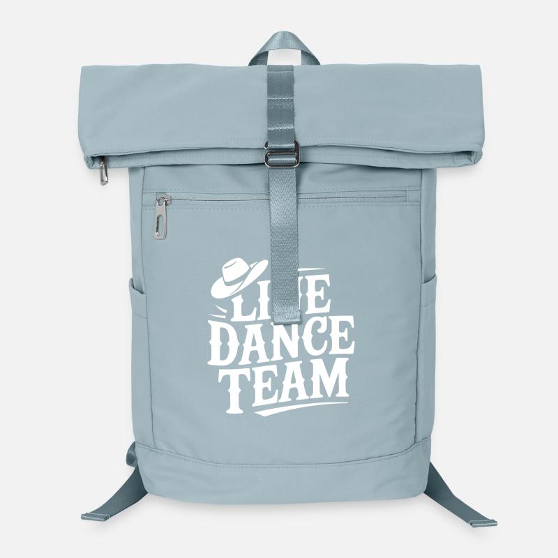 Line Dance Team Logo Laptop Backpack