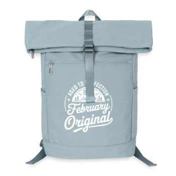 Februar 1999 – Legende der Gipfel und Berge - Laptop-Rucksack  - Eisblau - Vorne