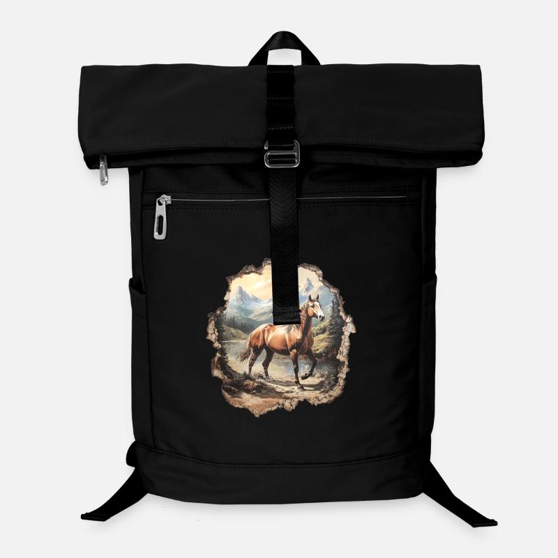 Montagnes Horse Sac à dos ordinateur