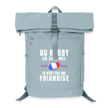 rugby, fan de rugby, rugby sport, rugby humour - Sac à dos ordinateur - bleu glacier - Devant