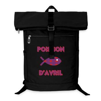 FISH. SARDINE. APRIL FOOL - Laptop Backpack - black - Front