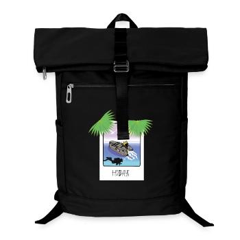 Snapshot Vacation - Laptop Backpack - black - Front
