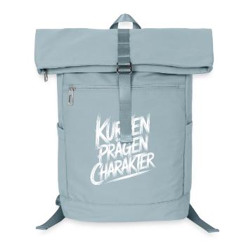 Curves shape character - Laptop Backpack - ice blue - Front