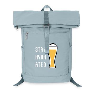 Stay Hydrated Weizenbier Weißbier Bier Party - Laptop-Rucksack  - Eisblau - Vorne