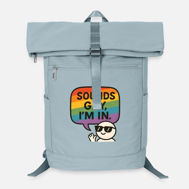 Sounds Gay, I’m In – Fun Pride Design Laptop-Rucksack 
