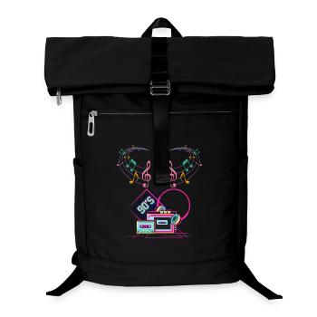 lata_90s musique - Sac à dos ordinateur - noir - Devant