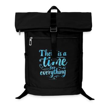 There Is a Time for Everything - Laptop Backpack - black - Front