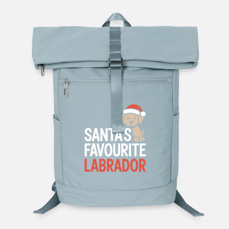 Le design de Noël préféré du Labrador du Père Noël Sac à dos ordinateur
