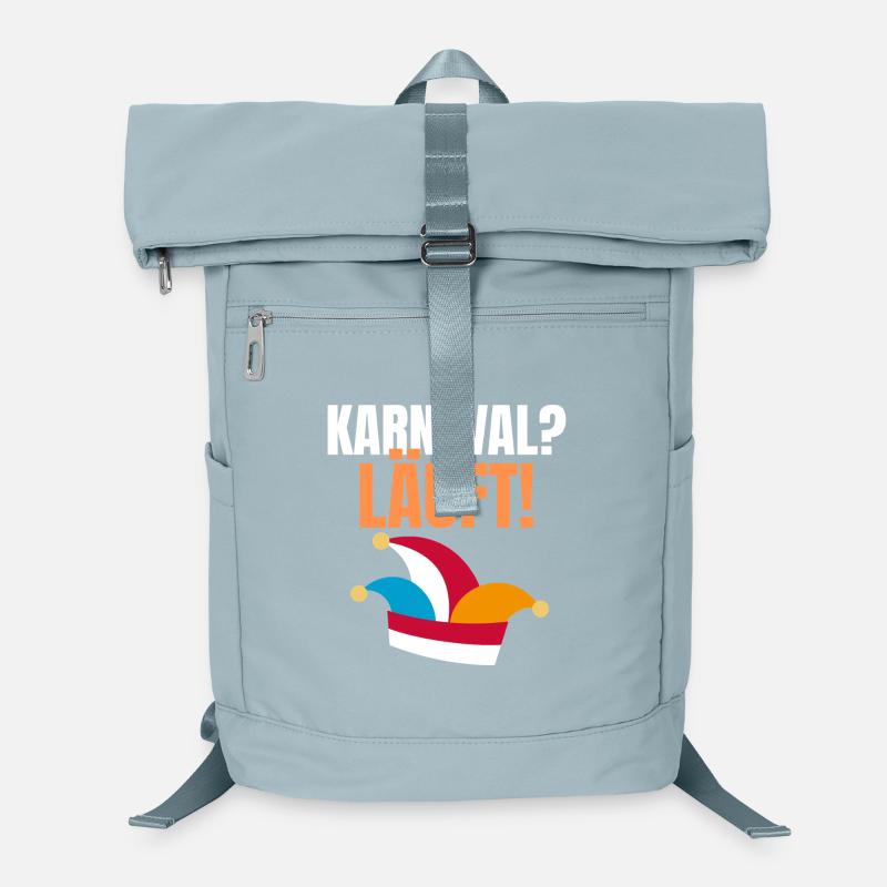 Karneval? Läuft. | Witziges Karneval Design Laptop-Rucksack 