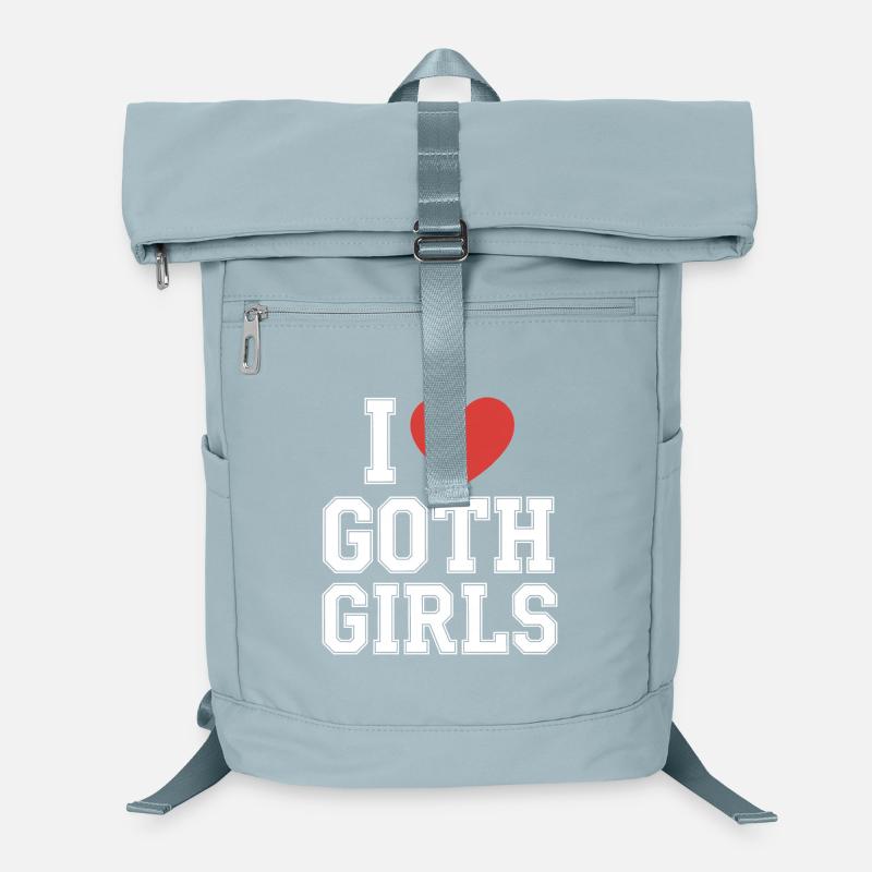 J’aime les filles gothiques Sac à dos ordinateur