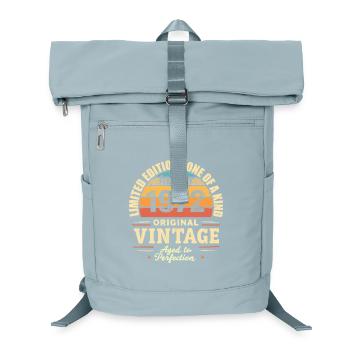 Cadeau d’anniversaire de février 1972 Février 1972 - Sac à dos ordinateur - bleu glacier - Devant