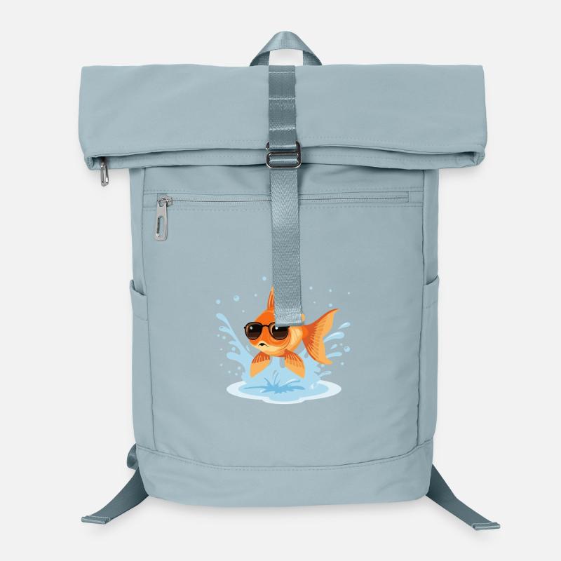 Golden Fish Sommergläser Laptop-Rucksack 