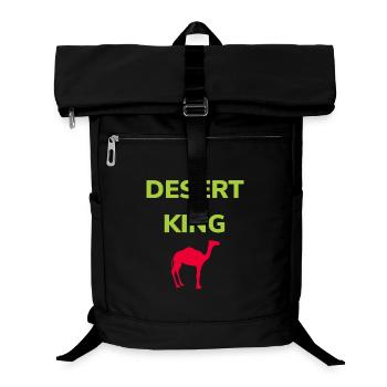 Kamel Wüste Marokko Kamel - Laptop-Rucksack  - Schwarz - Vorne