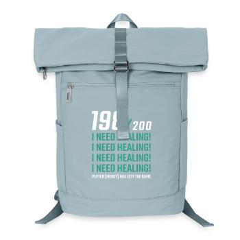 I Need Healing Gamer - Laptop Backpack - ice blue - Front