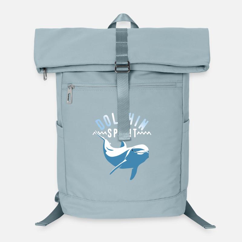 Die Seele des Delfins Laptop-Rucksack 