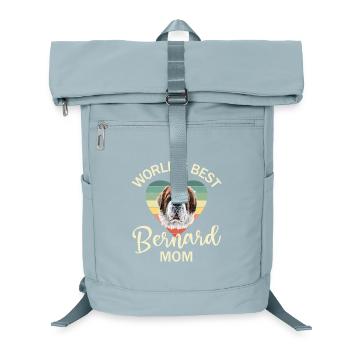 St. Bernard Bernese Mountain Dog - Laptop Backpack - ice blue - Front