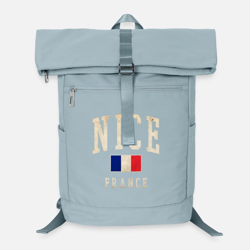 Nice France Flag Design Laptop Backpack