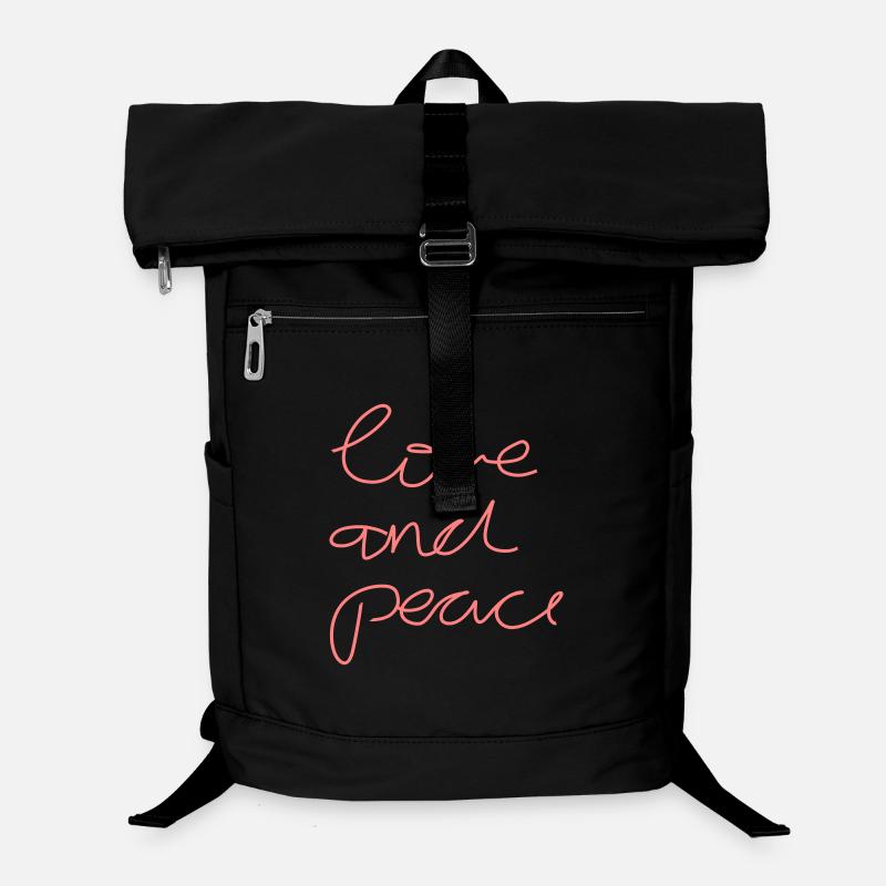 Love and Peace Laptop-Rucksack 