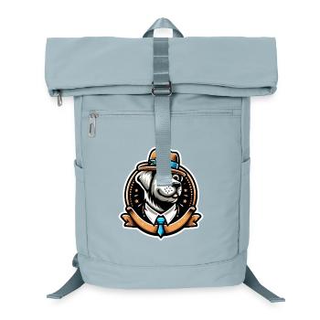 Mister D - Laptop-Rucksack  - Eisblau - Vorne
